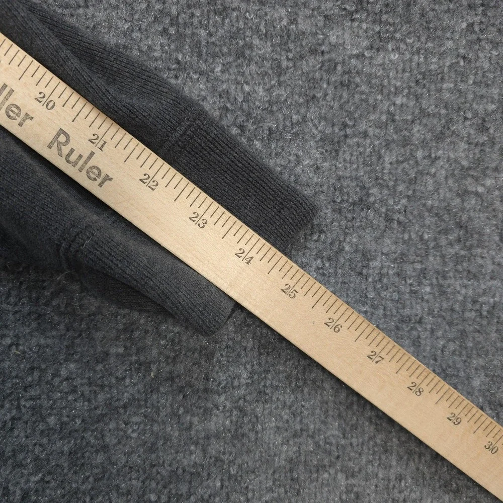 Vintage Polo Ralph Lauren Hoodie Mens M Gray Zip Fleece Sweatshirt Pony Logo